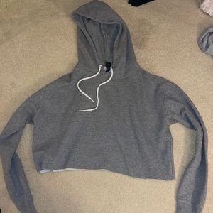 Cropped grey hoodie from Wild fable Size L